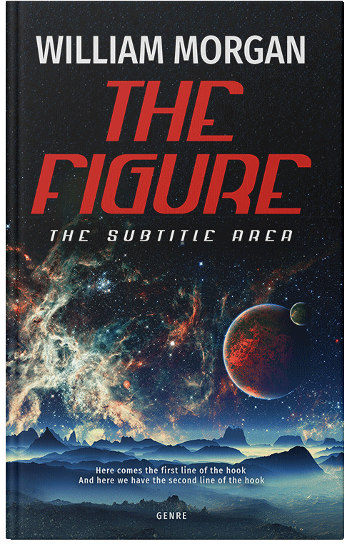 Front view of Premade Science Fiction Book Cover - Contessa