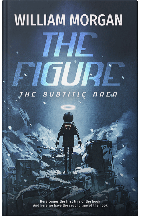 Front view of Premade Apocalyptica Book Cover - Pickled Bluewood