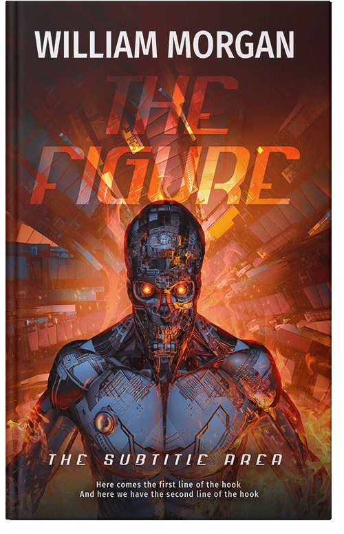 Front view of Premade Science Fiction Book Cover - Cocoa Bean