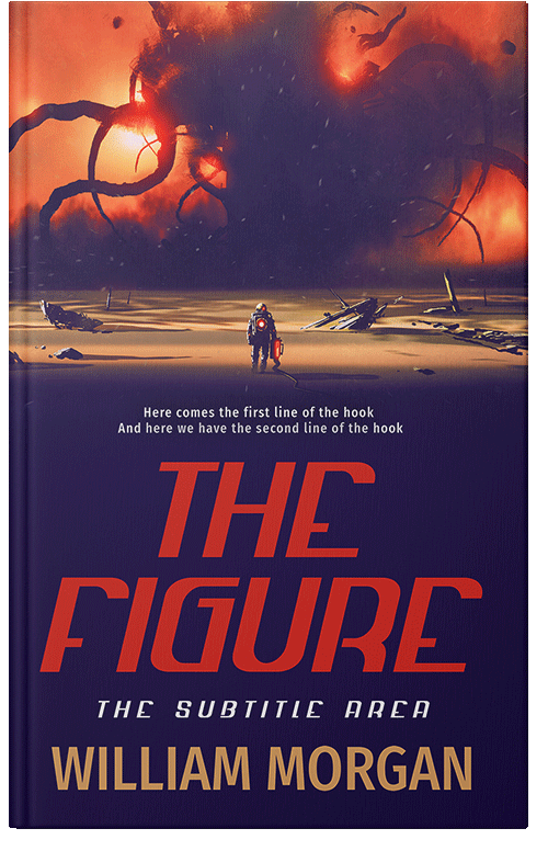 Front view of Premade Science Fiction Book Cover - Valhalla