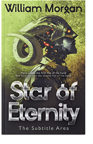 Pre Made Book Cover Deco