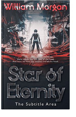 Pre Made Book Cover Clam Shell