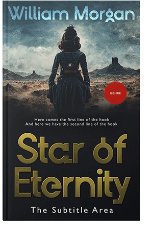 Pre Made Book Cover Heathered Gray