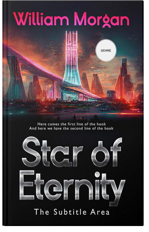 Front view of Premade Science Fiction Book Cover - Thunder