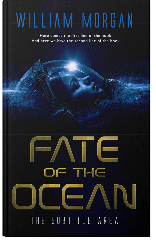 Front view of Premade Science Fiction Book Cover - Cinder