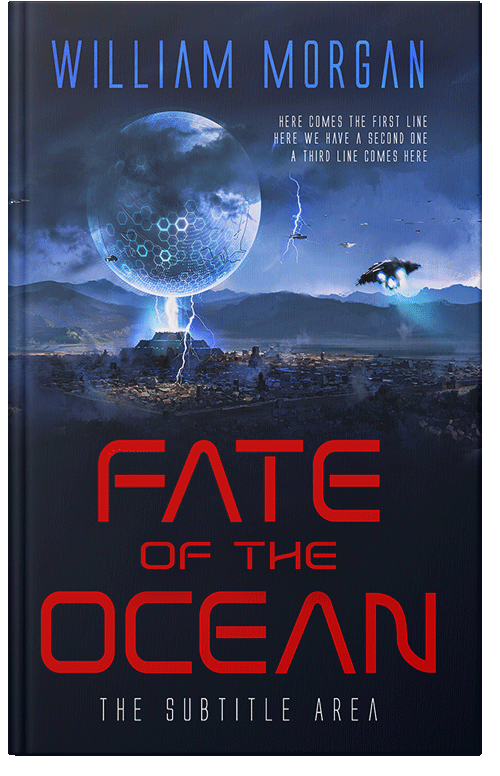 Front view of Premade Science Fiction Book Cover - Ebony