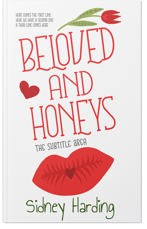 Front view of Premade Romance Book Cover - Cinnabar