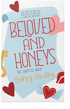 Pre Made Book Cover Jagged Ice