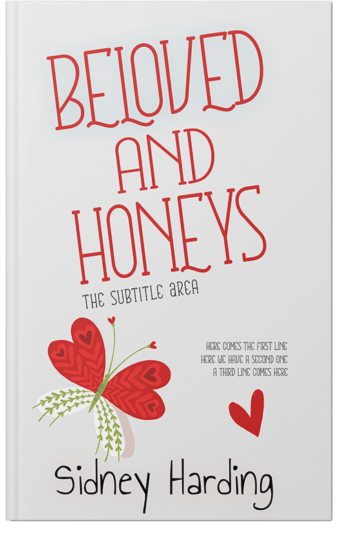 Front view of Premade Romance Book Cover - Desert Storm