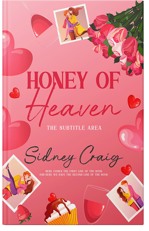 Front view of Premade Romance Book Cover - Geraldine