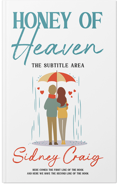 Front view of Premade Romance Book Cover - Wedgewood