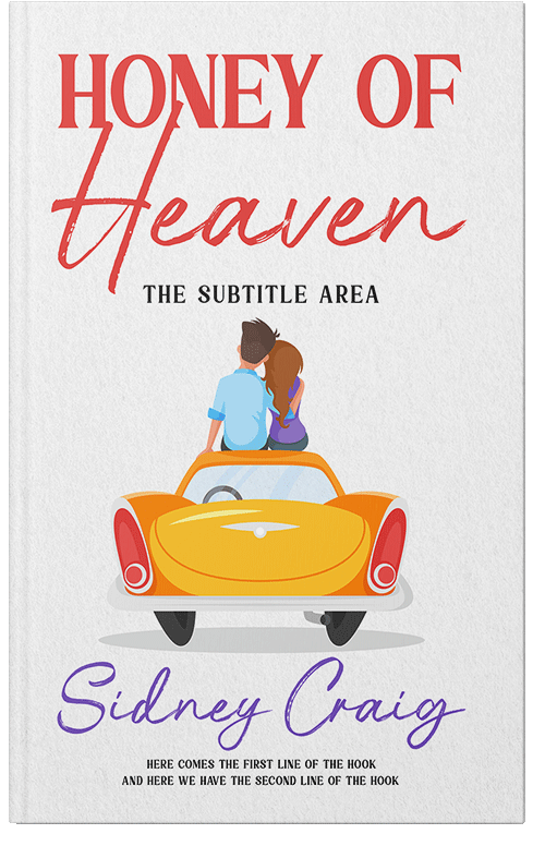 Front view of Premade Romance Book Cover - Wild Sand