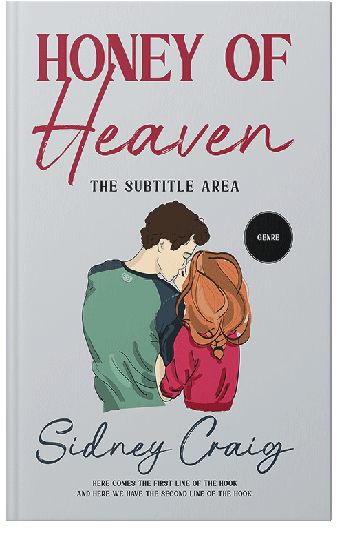 Front view of Premade Romance Book Cover - Iron