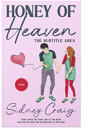 Pre Made Book Cover French Lilac