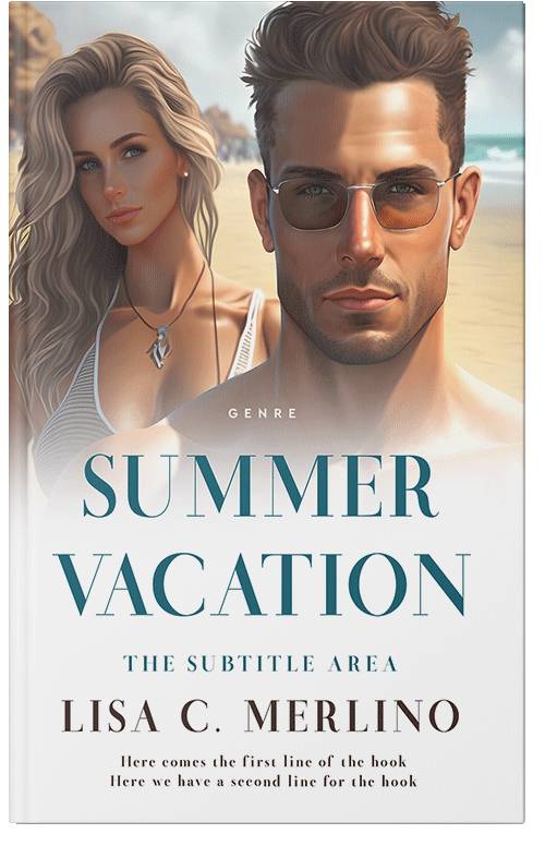 Front view of Premade Romance Book Cover - Sandrift