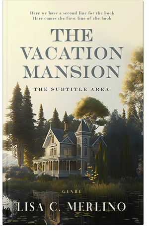 Premade Book Cover Log Cabin