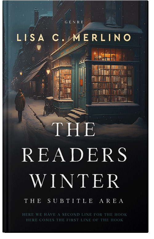 Front view of Premade Literary Fiction Book Cover - Woodsmoke