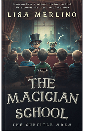 Pre Made Book Cover Shark