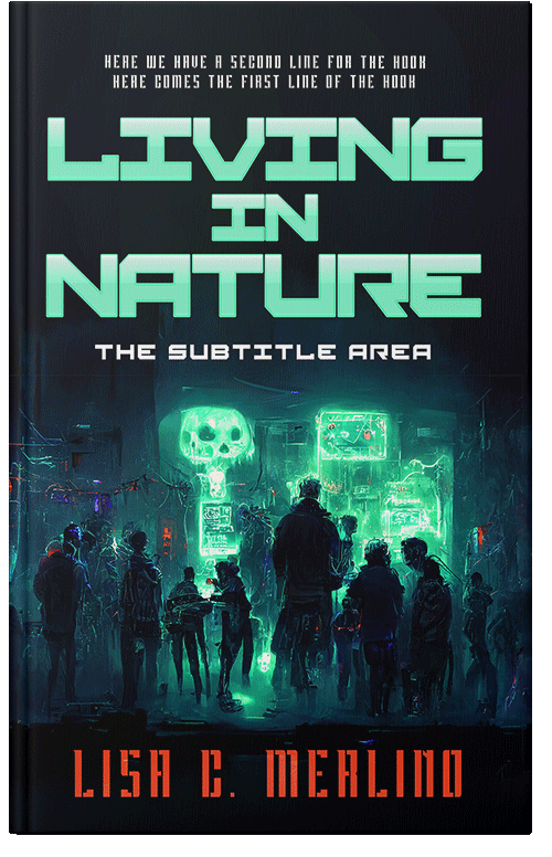 Front view of Premade Science Fiction Book Cover - Spring Rain