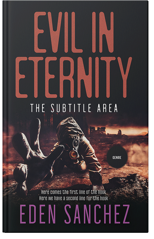 Front view of Premade Apocalyptica Book Cover - Contessa