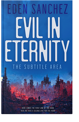 Pre Made Book Cover Tory Blue