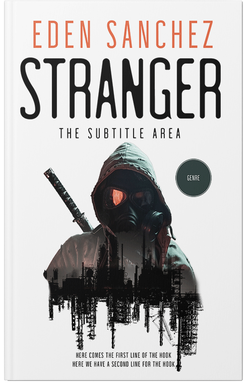 Front view of Premade Apocalyptica Book Cover - Dust Storm