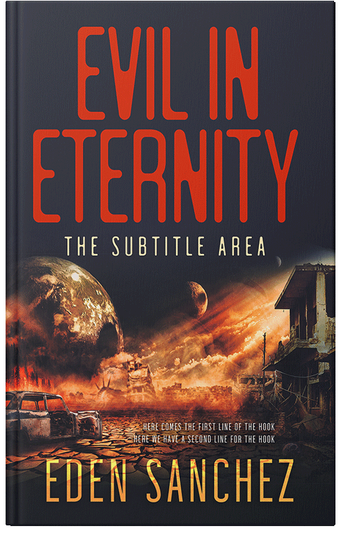 Front view of Premade Apocalyptica Book Cover - Baltic Sea