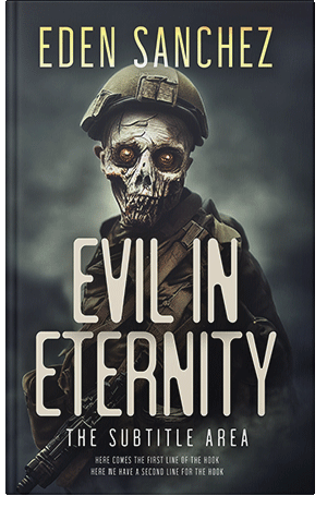 Premade Book Cover Shark