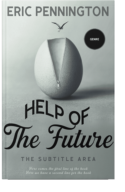 Front view of Powder Ash #14022 - Premade Self-Improvement & Self-Help Book Cover | BookCoverZone