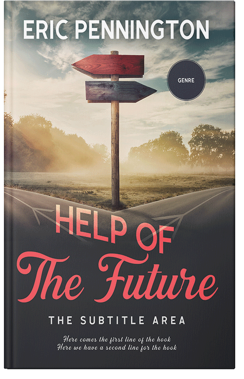 Front view of Premade Self-Improvement & Self-Help Book Cover - Tundora