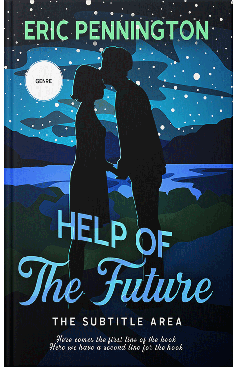 Front view of Premade Romance Book Cover - Firefly