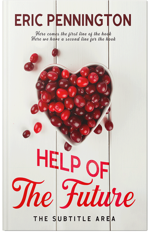 Front view of Premade Romance Book Cover - Pampas