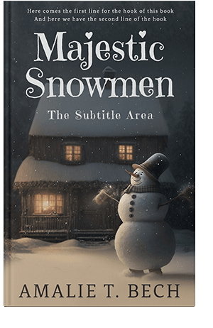 Pre Made Book Cover Coral Reef