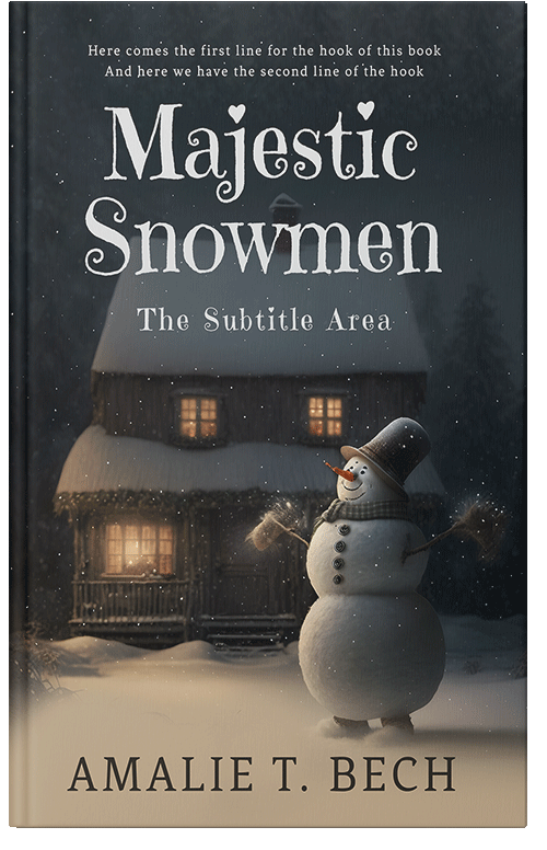 Front view of Premade Children's Book Cover - Coral Reef