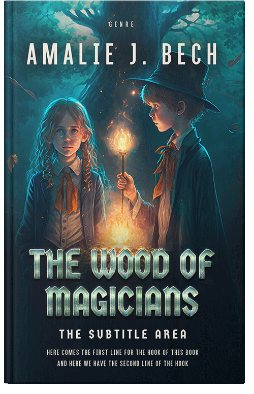 Front view of Premade Literary Fiction Book Cover - Big Stone