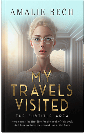 Premade Book Cover Kangaroo