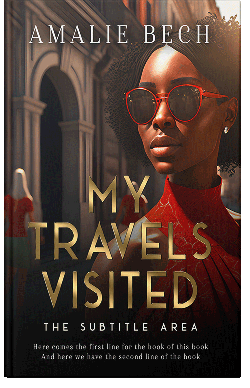 Front view of Premade Chick Lit Book Cover - Night Rider