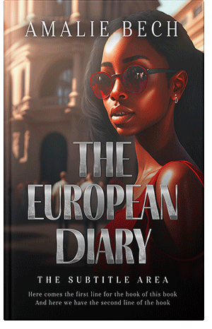 Premade Book Cover Cocoa Brown