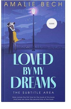 Pre Made Book Cover Chambray