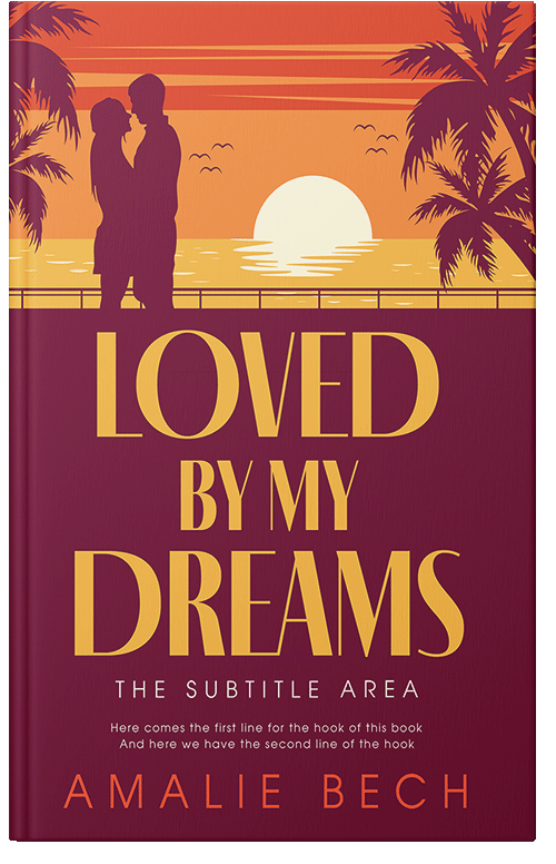 Front view of Premade Romance Book Cover - Casablanca