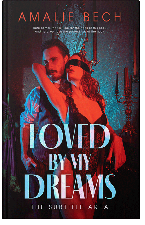 Front view of Premade Erotica Book Cover - Chestnut Rose