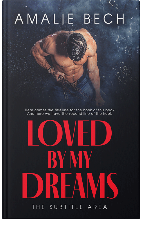 Front view of Premade Erotica Book Cover - Steel Gray