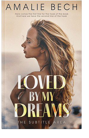 Pre Made Book Cover Stark White