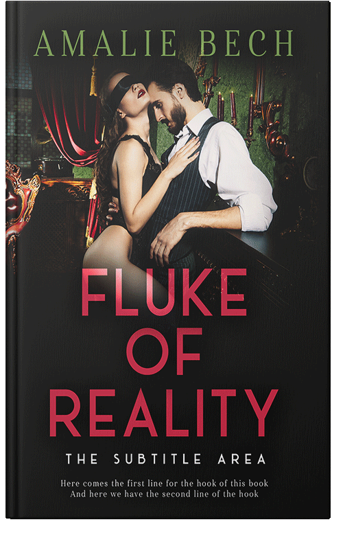 Front view of Premade Erotica Book Cover - My Pink