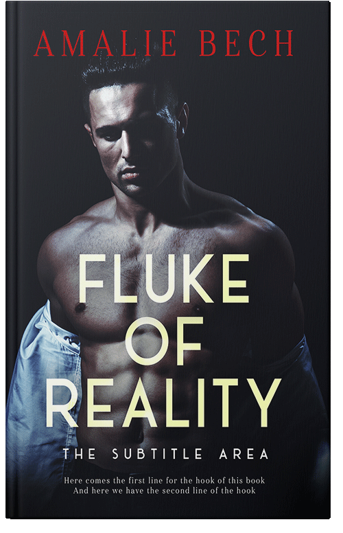 Front view of Premade Erotica Book Cover - Silver Rust