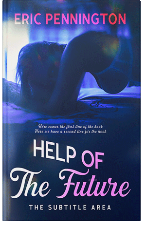 Premade Book Cover Black