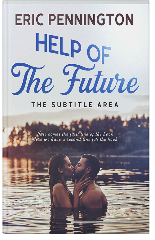 Front view of Premade Erotica Book Cover - Quill Gray