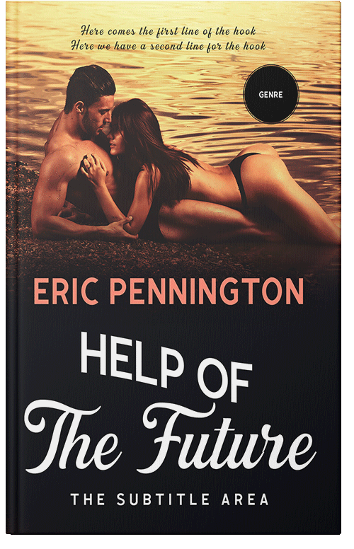 Front view of Premade Erotica Book Cover - Cocoa Brown