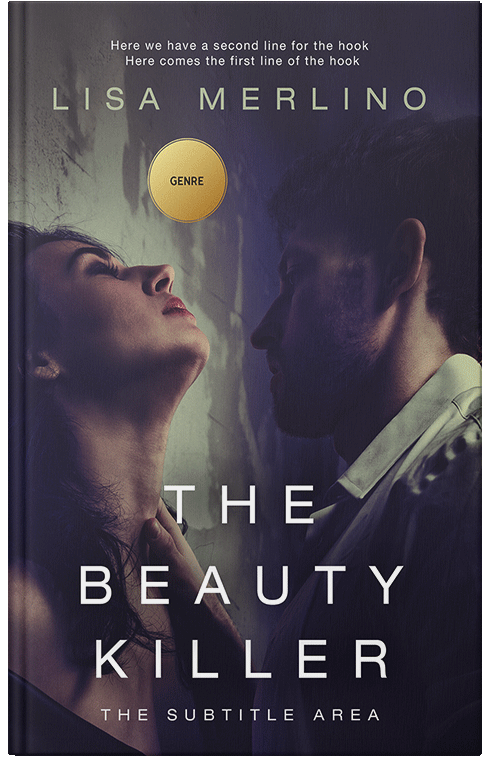 Front view of Premade Erotica Book Cover - Steel Gray