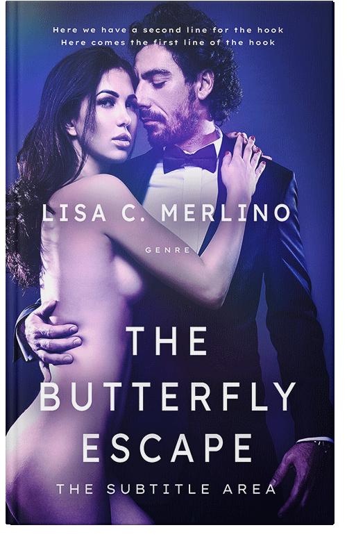 Front view of Premade Erotica Book Cover - London Hue